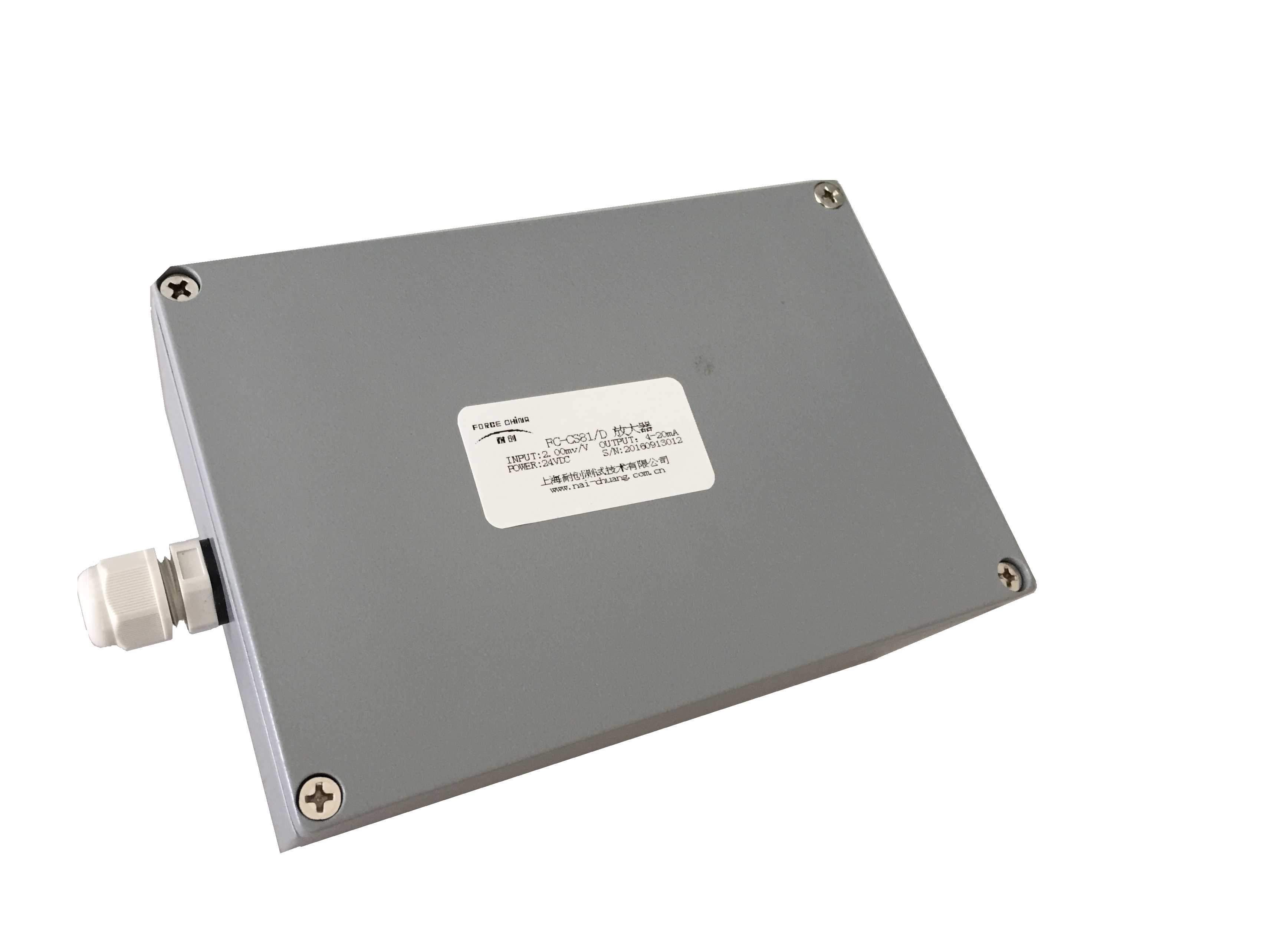 耐創(chuàng) 測(cè)力傳感器專(zhuān)用FC-CS81橋路信號(hào)放大器